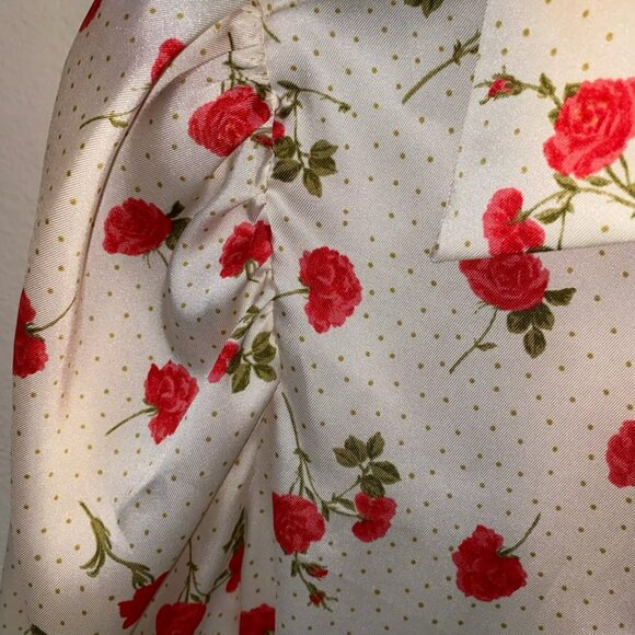 Red Flower Zara Blouse - Picture 4 of 6